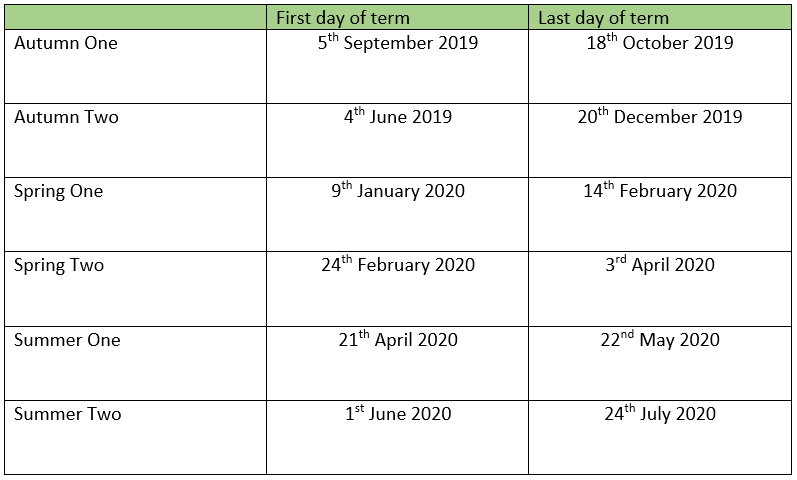 term holiday | Meadows School